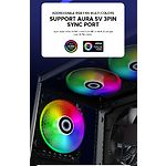 Изображение Вентилятор 120мм GAMEMAX GMX-12-CBB Big bowl ARGB #16 Фото Вентилятор 120мм GAMEMAX GMX-12-CBB Big bowl ARGB #16