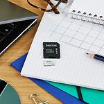 Фото microSD XC 128 GB SanDisk MAX Endurance C10 UHS-I U3 V30 (SDSQQVR-128G-GN6IA) с переходником SD #1
