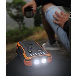 Фото Внешний аккумулятор Power Bank Mibrand EXTREM (MI20K/S&F2) 20000mAh,7W солнечные панели,2.1A,2 лампы #6