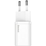 Изображение Сетевое ЗУ Baseus CCSUP-J02 White, Super Si Quick Charger, Type-C, 30W #1 Фото Сетевое ЗУ Baseus CCSUP-J02 White, Super Si Quick Charger, Type-C, 30W #1