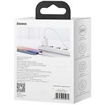 Изображение Сетевое ЗУ Baseus CCSUP-J02 White, Super Si Quick Charger, Type-C, 30W #6 Фото Сетевое ЗУ Baseus CCSUP-J02 White, Super Si Quick Charger, Type-C, 30W #6