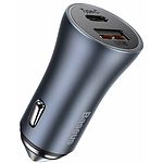 Изображение Автомобильное ЗУ Baseus CCJD-A0G, Dual USB-A, QC 40W Фото Автомобильное ЗУ Baseus CCJD-A0G, Dual USB-A, QC 40W