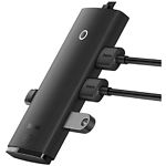 Изображение Концентратор HUB USB 3.1 Baseus WKQX030001 Lite Series USB-A --> 4*USB3.0-A, кабель 25см #1 Фото Концентратор HUB USB 3.1 Baseus WKQX030001 Lite Series USB-A --> 4*USB3.0-A, кабель 25см #1