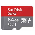 Фото microSD XC 64Gb SanDisk Ultra Class 10 UHS-I U1 A1 (SDSQUAB-064G-GN6MA) c переходником SD, R-140Mb/s #2