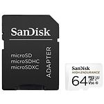 Фото microSD XC 64GB SanDisk MAX Endurance C10 UHS-I U3 V30 (SDSQQVR-064G-GN6IA) c SD переходником