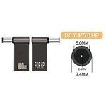 Адаптер PD 100W USB Type-C Мама -> DC Jack 7.4x5.0 мм (PD100W-7.4x5.0mm-HP) для зарядки ноутбуков HP - фото