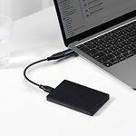 Фото Переходник Baseus ZJJQ000003 Blue Mini OTG Adaptor, USB Type-C male на USB 3.1 Female #2