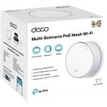 Изображение Маршрутизатор/Mesh-система TP-Link DECO X50-PoE 1-pack, WIFI 802.11ac/ax/n/a, AX3000, 2.5GLan, 2 G #2 Фото Маршрутизатор/Mesh-система TP-Link DECO X50-PoE 1-pack, WIFI 802.11ac/ax/n/a, AX3000, 2.5GLan, 2 G #2