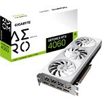 Видеокарта Gigabyte nVidia GeForce RTX4060 8Gb (GV-N4060AERO OC-8GD) - фото