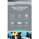 Изображение Корпус GAMEMAX Infinity White, Tempered Glass, без БП #11 Фото Корпус GAMEMAX Infinity White, Tempered Glass, без БП #11