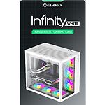 Изображение Корпус GAMEMAX Infinity White, Tempered Glass, без БП #12 Фото Корпус GAMEMAX Infinity White, Tempered Glass, без БП #12