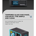 Изображение Корпус GAMEMAX Edge, Tempered Glass, без БП #8 Фото Корпус GAMEMAX Edge, Tempered Glass, без БП #8
