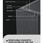 Изображение Корпус GAMEMAX Edge, Tempered Glass, без БП #11 Фото Корпус GAMEMAX Edge, Tempered Glass, без БП #11