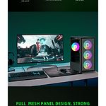 Изображение Корпус GAMEMAX Storm Black, Tempered Glass, без БП #9 Фото Корпус GAMEMAX Storm Black, Tempered Glass, без БП #9