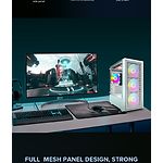 Изображение Корпус GAMEMAX Storm White, Tempered Glass, без БП #8 Фото Корпус GAMEMAX Storm White, Tempered Glass, без БП #8