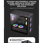 Изображение Корпус GAMEMAX Defender Mesh, Tempered Glass, без БП #10 Фото Корпус GAMEMAX Defender Mesh, Tempered Glass, без БП #10