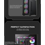 Изображение Корпус GAMEMAX Defender Mesh, Tempered Glass, без БП #14 Фото Корпус GAMEMAX Defender Mesh, Tempered Glass, без БП #14