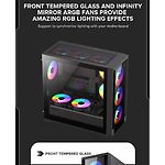 Изображение Корпус GAMEMAX Defender TG, Tempered Glass, без БП #10 Фото Корпус GAMEMAX Defender TG, Tempered Glass, без БП #10
