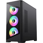 Изображение Корпус GAMEMAX Destroyer TGB, Tempered Glass, без БП #5 Фото Корпус GAMEMAX Destroyer TGB, Tempered Glass, без БП #5