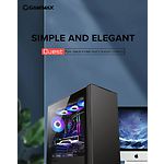 Изображение Корпус GAMEMAX Quest, Tempered Glass, без БП #12 Фото Корпус GAMEMAX Quest, Tempered Glass, без БП #12