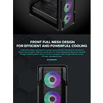 Изображение Корпус GAMEMAX Siege BK, Tempered Glass, без БП #13 Фото Корпус GAMEMAX Siege BK, Tempered Glass, без БП #13