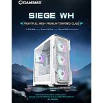 Изображение Корпус GAMEMAX Siege WT, Tempered Glass, без БП #9 Фото Корпус GAMEMAX Siege WT, Tempered Glass, без БП #9