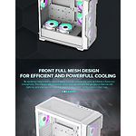 Изображение Корпус GAMEMAX Siege WT, Tempered Glass, без БП #10 Фото Корпус GAMEMAX Siege WT, Tempered Glass, без БП #10