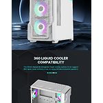 Изображение Корпус GAMEMAX Siege WT, Tempered Glass, без БП #13 Фото Корпус GAMEMAX Siege WT, Tempered Glass, без БП #13