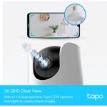Изображение Сетевая камера TP-Link Tapo C225 IP-камера WiFi 802.11n, 2K QHD 2560 x 1440, поворотная #2 Фото Сетевая камера TP-Link Tapo C225 IP-камера WiFi 802.11n, 2K QHD 2560 x 1440, поворотная #2