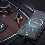 Изображение Автомобильное ЗУ Hoco Z46 Gray (6931474770295) USB-A, 18W, QC3.0 + кабель Micro-USB #2 Фото Автомобильное ЗУ Hoco Z46 Gray (6931474770295) USB-A, 18W, QC3.0 + кабель Micro-USB #2