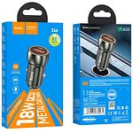 Изображение Автомобильное ЗУ Hoco Z46 Gray (6931474770295) USB-A, 18W, QC3.0 + кабель Micro-USB #3 Фото Автомобильное ЗУ Hoco Z46 Gray (6931474770295) USB-A, 18W, QC3.0 + кабель Micro-USB #3