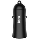 Фото Автомобильное ЗУ Hoco Z30A dual Black (6931474700056) 2*USB-A, 3.1A #2