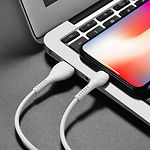 Изображение Кабель HOCO X37 White (6931474710499) USB/Lightning, 1м, 2.4A, PVC #3 Фото Кабель HOCO X37 White (6931474710499) USB/Lightning, 1м, 2.4A, PVC #3