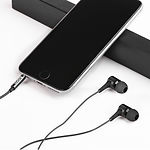 Фото HOCO M54 Pure Black (6957531094326) наушники вкладыши с микрофоном #2