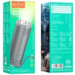 Изображение HOCO HC11 Bora Grey (6931474762092) портативная колонка 5W, 1.2Ah акк.,FM, BT, USB, micro-SD #3 Фото HOCO HC11 Bora Grey (6931474762092) портативная колонка 5W, 1.2Ah акк.,FM, BT, USB, micro-SD #3