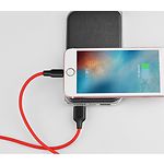 Изображение Кабель HOCO X21 Black-Red (6957531071372) USB/Lightning, 1м, 2A, silicone+TPE #3 Фото Кабель HOCO X21 Black-Red (6957531071372) USB/Lightning, 1м, 2A, silicone+TPE #3