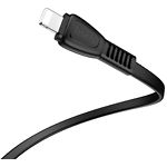 Фото Кабель HOCO X40 Black (6931474711656) USB/Lightning, 1м, 2.4A, TPE #2