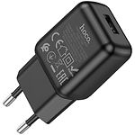 Фото Сетевое ЗУ Hoco C96A Black (6931474765963) 1* USB-A, 2.1А