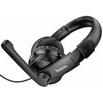 Изображение HOCO W103 Magic tour gaming Black (6931474741615) наушники с микрофоном накладные #1 Фото HOCO W103 Magic tour gaming Black (6931474741615) наушники с микрофоном накладные #1
