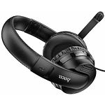 Изображение HOCO W103 Magic tour gaming Black (6931474741615) наушники с микрофоном накладные #3 Фото HOCO W103 Magic tour gaming Black (6931474741615) наушники с микрофоном накладные #3