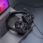 Изображение HOCO W103 Magic tour gaming Black (6931474741615) наушники с микрофоном накладные #4 Фото HOCO W103 Magic tour gaming Black (6931474741615) наушники с микрофоном накладные #4
