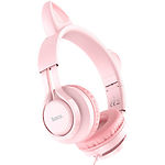Изображение HOCO W36 Cat Dream Pink (6931474770394) наушники с микрофоном накладные #1 Фото HOCO W36 Cat Dream Pink (6931474770394) наушники с микрофоном накладные #1