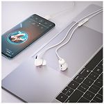 Изображение HOCO M101 Pro Crystal Type-C White (6931474782403) наушники вкладыши с микрофоном #2 Фото HOCO M101 Pro Crystal Type-C White (6931474782403) наушники вкладыши с микрофоном #2