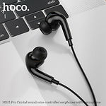 Изображение HOCO M101 Pro Crystal Black (6931474782373) наушники вкладыши с микрофоном #4 Фото HOCO M101 Pro Crystal Black (6931474782373) наушники вкладыши с микрофоном #4