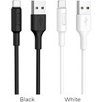 Фото Кабель HOCO X25 White (6957531080152) USB/Type-C, 1м, 2A, PVC #4