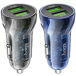 Фото Автомобильное ЗУ Hoco Z47 Black (6931474782212) 2*USB-A, 18W, QC #1