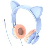 Изображение HOCO W36 Cat Dream Blue (6931474770417) наушники с микрофоном накладные #1 Фото HOCO W36 Cat Dream Blue (6931474770417) наушники с микрофоном накладные #1