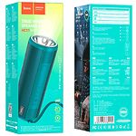 Изображение HOCO HC11 Bora Peacock Blue (6931474762115) портативная колонка 5W, 1.2Ah аккум.,FM,BT,USB, micro-SD #2 Фото HOCO HC11 Bora Peacock Blue (6931474762115) портативная колонка 5W, 1.2Ah аккум.,FM,BT,USB, micro-SD #2