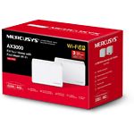 Изображение Маршрутизатор/Mesh-система Mercusys Halo H80X 2-pack (HALO-H80X-2-PACK) WiFi, AX3000, 2.4/5 ГГц #2 Фото Маршрутизатор/Mesh-система Mercusys Halo H80X 2-pack (HALO-H80X-2-PACK) WiFi, AX3000, 2.4/5 ГГц #2