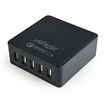 Изображение Сетевое ЗУ EnerGenie EG-UQC3-02 1 x QuickCharge 12В/1.5А + 4 x стандартных выхода 8А Фото Сетевое ЗУ EnerGenie EG-UQC3-02 1 x QuickCharge 12В/1.5А + 4 x стандартных выхода 8А